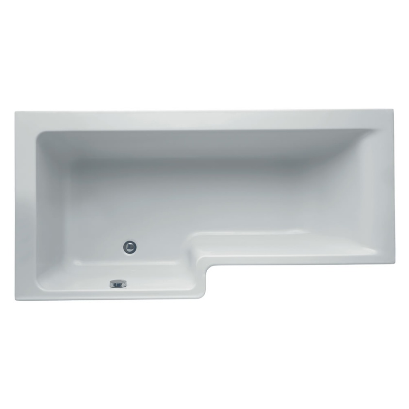 Cutout image of Ideal Standard Concept Square 1700 x 850mm Left-Handed Shower Bath